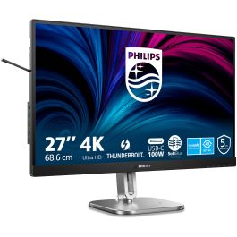 Philips Monitor 27B2U6903 27" 4K UHD IPS USB-C Thunderbolt 100W Negro Antracita
