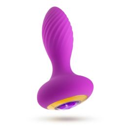 G-Plug Pequeño Neon Rosa Blush Oh My Gem Morado (7,6 cm)