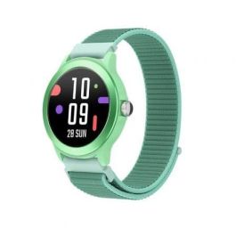 SPC Smartee Duo Vivo 9651R Smartwatch | 1.27" HD, Llamadas BT, FC, SpO2, IP68, 8 Días Batería, Verde Menta + Correa Extra