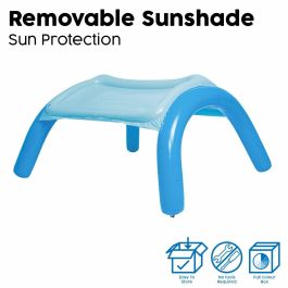 Bestway Piscina Hinchable Infantil Techo Desmontable 140x140x114 cm +2 Años Jardin 52192