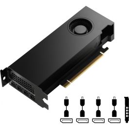 PNY VCNRTX4000ADALP-PL Quadro RTX 4000 20GB GDDR6 SFF ADA Power Limited - Tarjeta Gráfica Low Profile