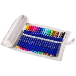 STAEDTLER triplus color rPP 20St - Rotuladores de Fibra Triangulares, 20 Colores Surtidos, Punta 1 mm, Tinta Base Agua Precio: 38.95000043. SKU: B157NZMYV4