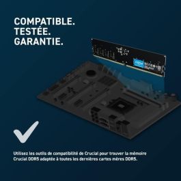Memoria RAM - CRUCIAL - DDR5-4800 UDIMM - 8 GB (CT8G48C40U5) Memoria RAM - CRUCIAL - DDR5-4800 UDIMM - 8 GB (CT8G48C40U5)