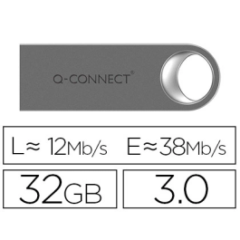 Q-connect Memoria USB Flash Premium 32 GB 3.0 Plateado Precio: 7.79000057. SKU: B18V5CF5J9