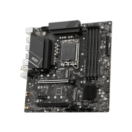 MSI PRO B760M-A WiFi Placa Base Micro ATX LGA 1700 para Intel, DDR5, Wi-Fi 6, Bluetooth 5.3, 911-7D99-007