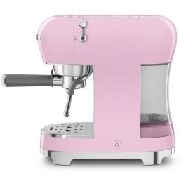 Smeg ECF02PKEU Máquina de Café Estilo Años 50 Color Rosa