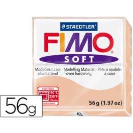 Staedtler Pasta Fimo Soft 57 gr Color Carne Precio: 2.6899994. SKU: B1BRAKN8ZR