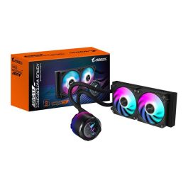 Gigabyte AORUS WATERFORCE X II 240 Refrigerador CPU Líquido AIO, Pantalla LCD, 2x Ventiladores 120mm, Intel LGA 1851 / AMD AM5, Negro Precio: 181.78999949. SKU: B1D2PAYNAV