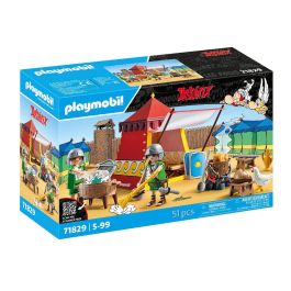 Playmobil 71829 Astérix: Tienda de Legionarios Romanos - Set de Juego de Construcción con Figuras y Accesorios