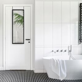 Home Deco Factory Espejo Puerta Essentiel Alto 124 cm