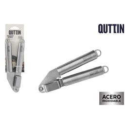 Quttin Prensa de Ajos en Acero Inoxidable, 22.9 cm x 6.8 cm x 3.1 cm (12 Unidades) Precio: 33.99736032. SKU: S2201918