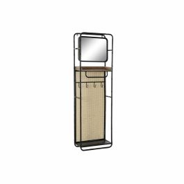 Perchero DKD Home Decor Natural Negro 20.5 x 150 x 48 cm Perchero DKD Home Decor Natural Negro 20.5 x 150 x 48 cm