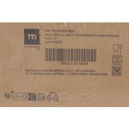 Botella hermética 100 ml La Mediterranea (24 Unidades) Botella hermética 100 ml La Mediterranea (24 Unidades)