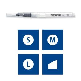 Staedtler Pinceles De Agua 949 Con Puntas Diferentes Blister 4Ud