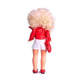 Nancy Nal20000 Colección Evasión Muñeca Reedición Años 70 con Vestido Blanco y Cazadora Roja