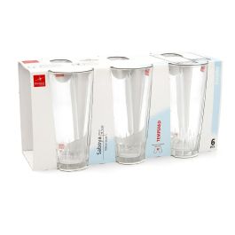 Bormioli Rocco Set 6 Vasos Altos Vidrio Templado Saboya 31 cL