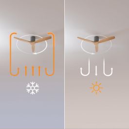 Ventilador de Techo Cecotec Aero 5400 Classic 40 W Ø 132 cm Metal Madera