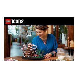 LEGO ICONS 10315 Jardín Meditativo, Juego de Construcción, 1363 Piezas, 18+ Años