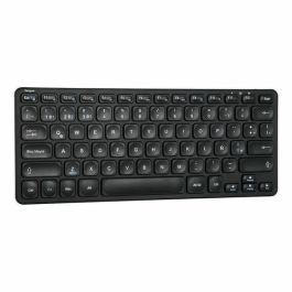 Targus Akb862Es Teclado Inalámbrico Bluetooth QWERTY Español con Protección Antimicrobiana DefenseGuard - Negro