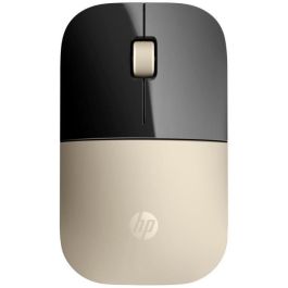 HP Z3700 Ratón Inalámbrico Dorado, con Conectividad Sin Cables y Diseño Delgado Portátil