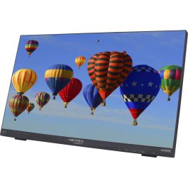 Hannspree HT225HPB Monitor Táctil 21.5" Full HD LED 1920x1080, Multi-touch, HDMI, DisplayPort, Negro