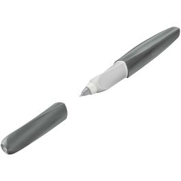 Pelikan Twist eco Bolígrafo Cilindro Gris Tinta Azul 0.3mm Plástico Reciclado Ambidextro