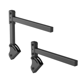 IsoAcoustics V120 Soporte en L Isoacoust para Montaje de Altavoces Profesionales Techo Pared Inclinable Ajustable