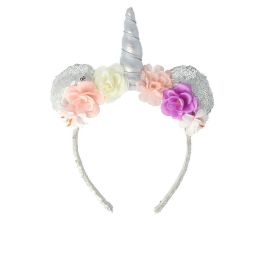 Inca Diadema Lentejuelas Unicornio Flores Cuerno Accesorios Cabello Niños Mujer 1pz Precio: 8.49999953. SKU: S0586467