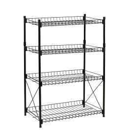Estantería de Metal 4 Niveles 52x34x86 cm - Confortime (2 Unidades) Estantería de Metal 4 Niveles 52x34x86 cm - Confortime (2 Unidades)