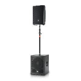 JBLPRO IRX112BT Altavoz PA Portátil Autoamplificado 12 pulgadas Bluetooth 1300W con Supresión de Retroalimentación y Presets EQ