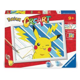 RAVENSBURGER Kit de pintura CreArt Pikachu Pokémon para niños +9 años - Tamaño 18x24cm Precio: 16.50000044. SKU: B188SWDV8Q