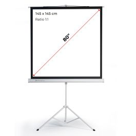 Pantalla Trípode Proyección 80 Pulgadas Pantalla Trípode Proyección 80 Pulgadas