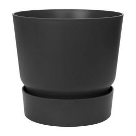 Elho Maceta Redonda Greenville 40 Exterior Ø 39x36.8 cm Negro Living Plástico 100% Reciclado, Resistente a Heladas con Tanque de Agua Precio: 46.58999972. SKU: S7148988