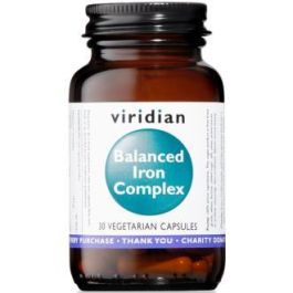VIRIDIAN Hierro Balanceado Complex 30 Cápsulas Veganas - Reduce Cansancio y Fatiga, Función Inmune y Cognitiva Precio: 9.5000004. SKU: B12H6Z3TV3