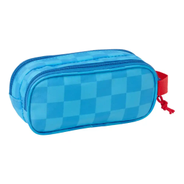 Portatodo Doble Mickey Mouse Clubhouse Azul 21 x 8 x 6 cm 3D