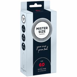 Preservativos Mister Size Extrafinos 10 Unidades (60 mm) Precio: 11.49999972. SKU: S13016159