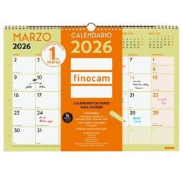 Finocam Calendario de Pared para Escribir A3 420x297 mm MV Grafik 2026, Anual con Espacio para Notas Precio: 5.89000049. SKU: B12C7BMQXJ