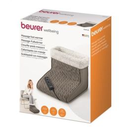 Beurer FWM-45 Calienta Pies con Función Masaje y Calor, 2 Niveles de Temperatura y Masaje