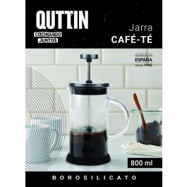 Jarra para Café o Té Boro-Ss 800 ml Quttin - Inde (8 Unidades) Jarra para Café o Té Boro-Ss 800 ml Quttin - Inde (8 Unidades)