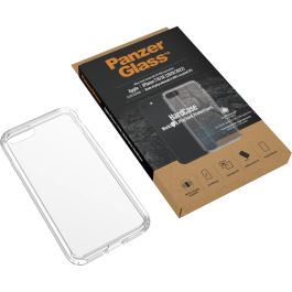 PanzerGlass HardCase para iPhone SE (2020/2022) / 7 / 8, Funda Transparente Antiamarilleamiento, Antigolpes y Antirayaduras