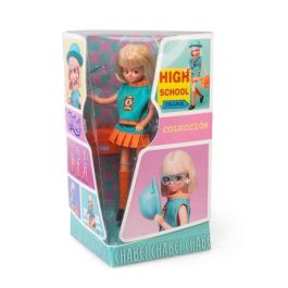 Famosa Muñeca Chabel High School 25 cm con Maletín - Temática Universidad, Edad 3-6 años Famosa Muñeca Chabel High School 25 cm con Maletín - Temática Universidad, Edad 3-6 años