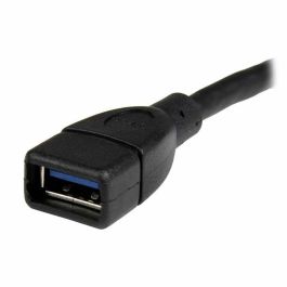 Cable USB Startech USB3EXT6INBK Negro