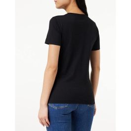 Camiseta de Manga Corta Mujer Champion Negro XS