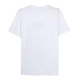 Camiseta de Manga Corta Hombre Marvel Blanco Adultos S