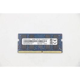 Lenovo 16GB DDR4 SODIMM memory module, 3200MHz speed, 1.2V voltage, dual rank, non-ECC, 260-pin design for laptops. Precio: 126.50000055. SKU: B1D4ENQZT6