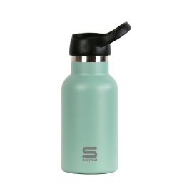 Safta Botella Termo 350 ml Eucalipto. Botella térmica de agua con diseño 'Eucalipto'. Medidas: 19,5x7,3x7,3 cm. Ideal para niños +3 años. Precio: 24.78999963. SKU: B1EYALBEHB