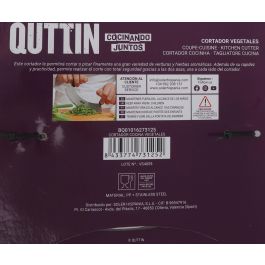Quttin Cortador Cocina Vegetales 17.9 x 3.7 x 17.9 cm
