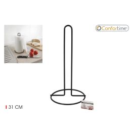 Portarrollos de Cocina Metal 31 cm Confortime - Negro (24 Unidades) Precio: 31.69000043. SKU: B1KF837F9M