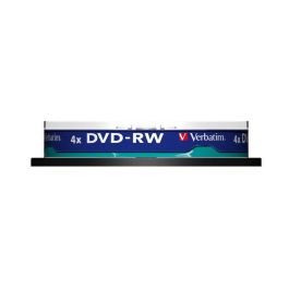 Verbatim Dvd-Rw 4.7 grb 4X Tarrina 10 Unidades Verbatim Dvd-Rw 4.7 grb 4X Tarrina 10 Unidades