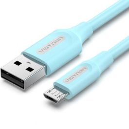 Cable USB 2.0 Vention COLSG/ USB Macho - MicroUSB Macho/ Hasta 60W/ 480Mbps/ 1.5m/ Azul Precio: 2.6136. SKU: B1FED8GRPT